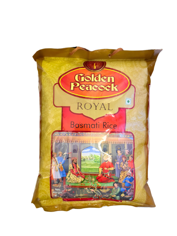 Golden Peacock Royal Basmati Rice 5Kg