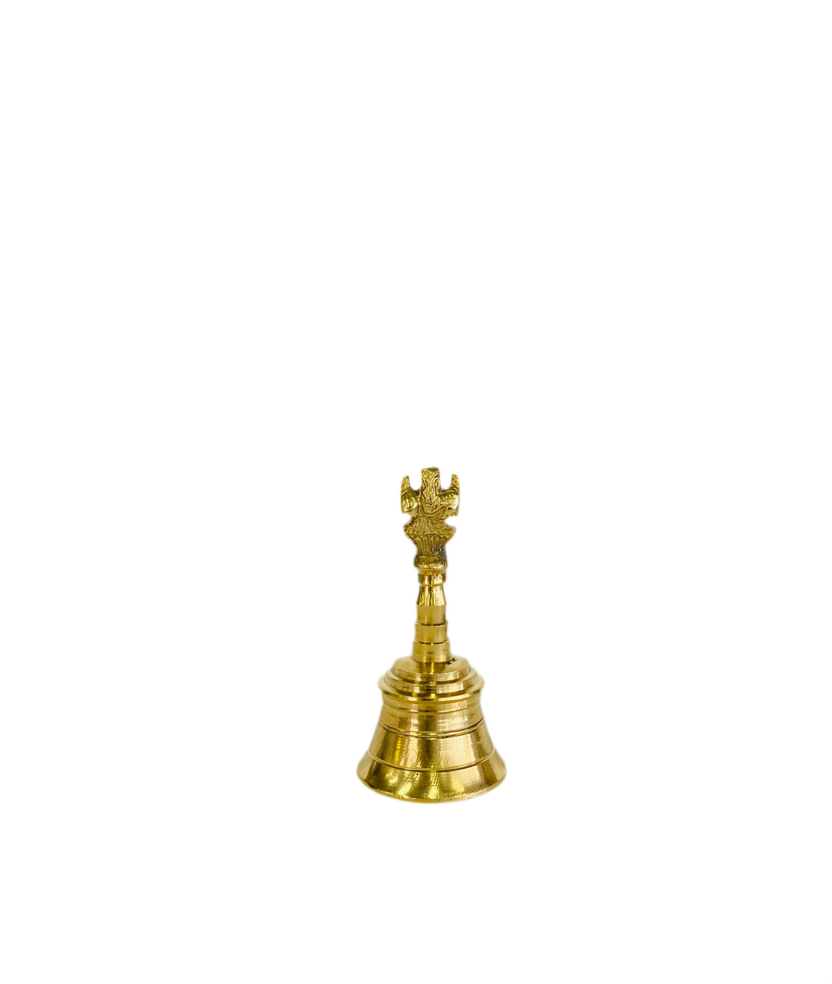 Brass Pooja Bell Ganesh  Ji 10Cm