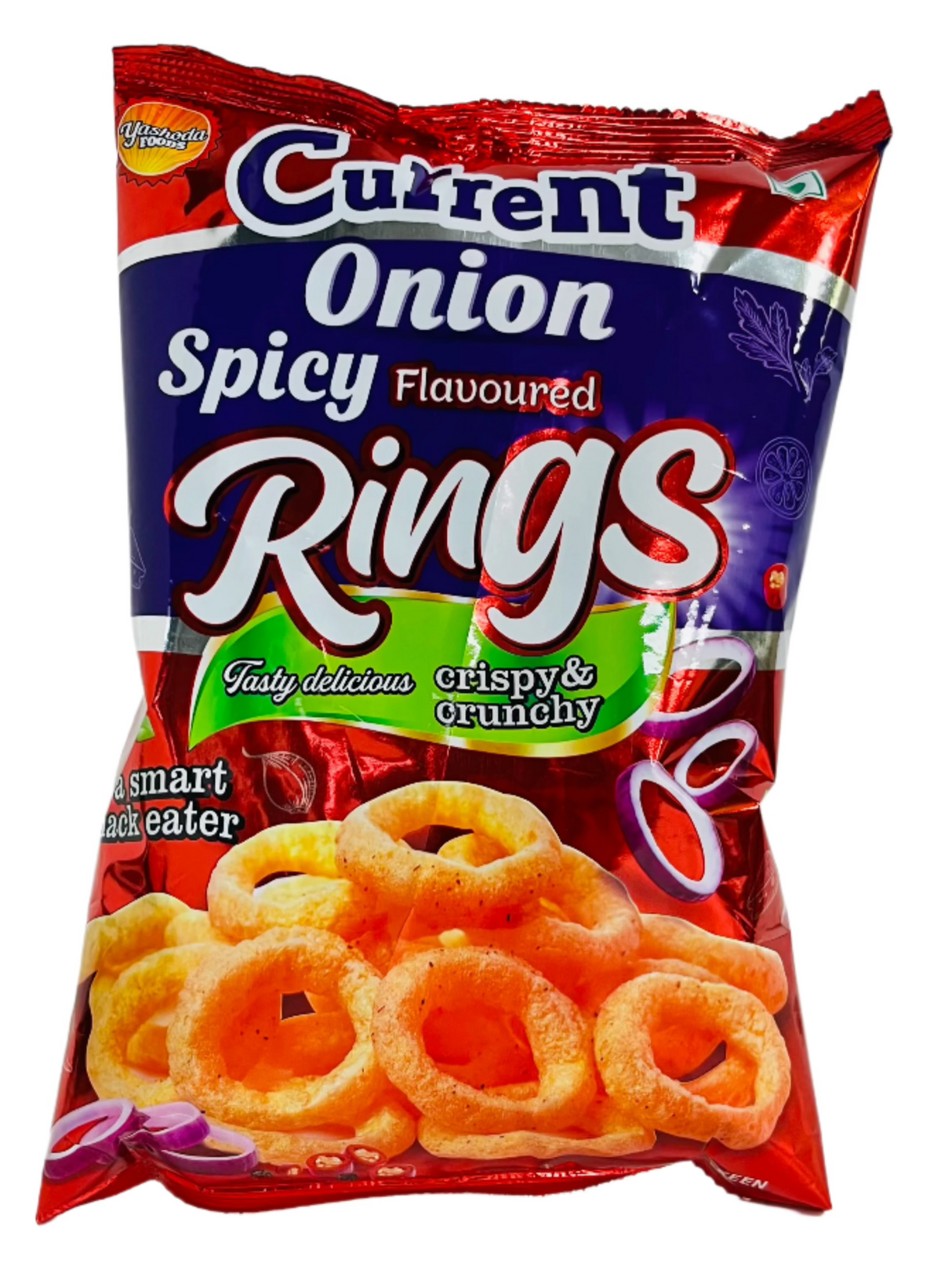 Current Spicy Onion Rings 40Gm