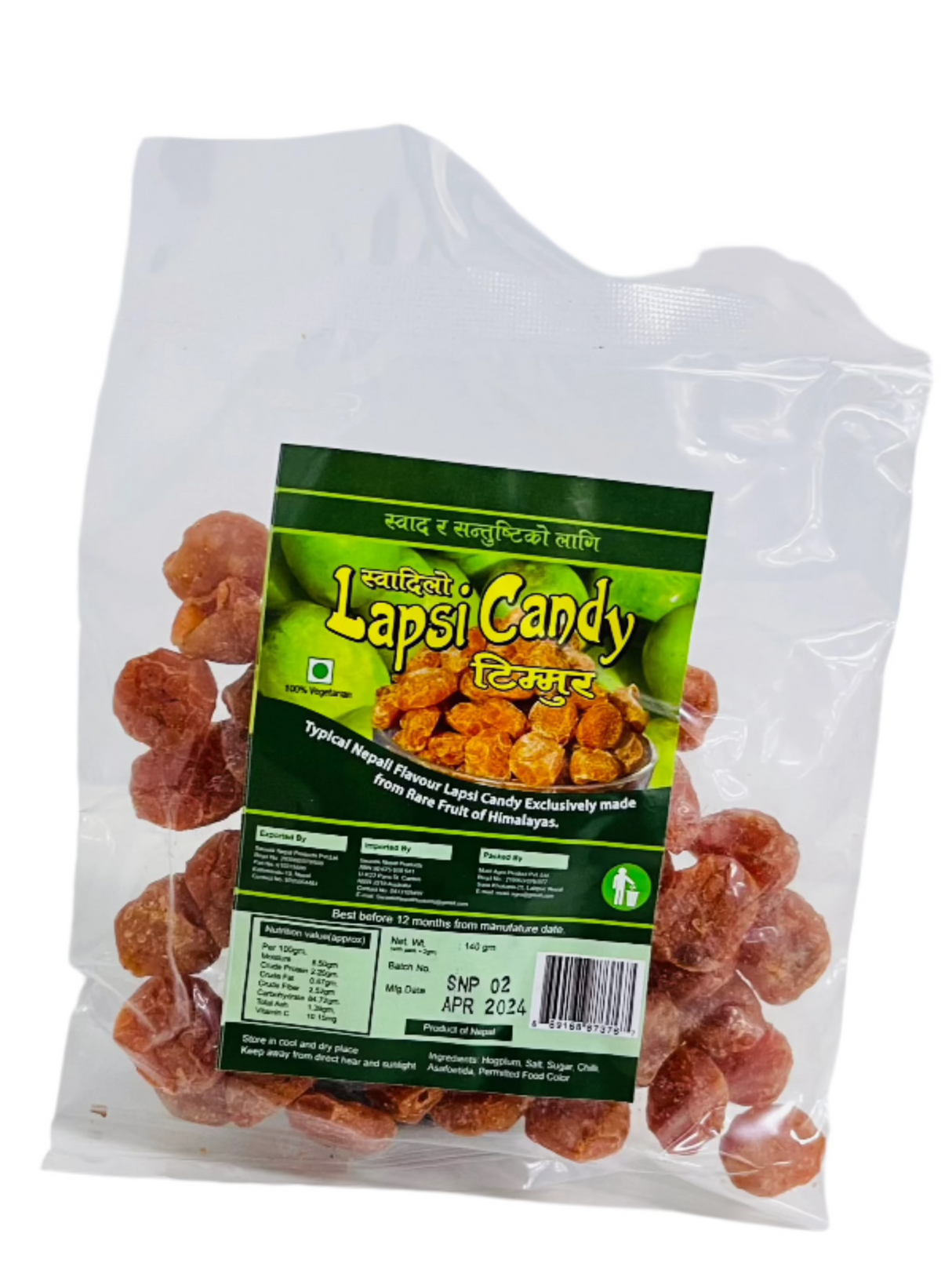 Swadilo Lapsi Candy Timur 140Gm