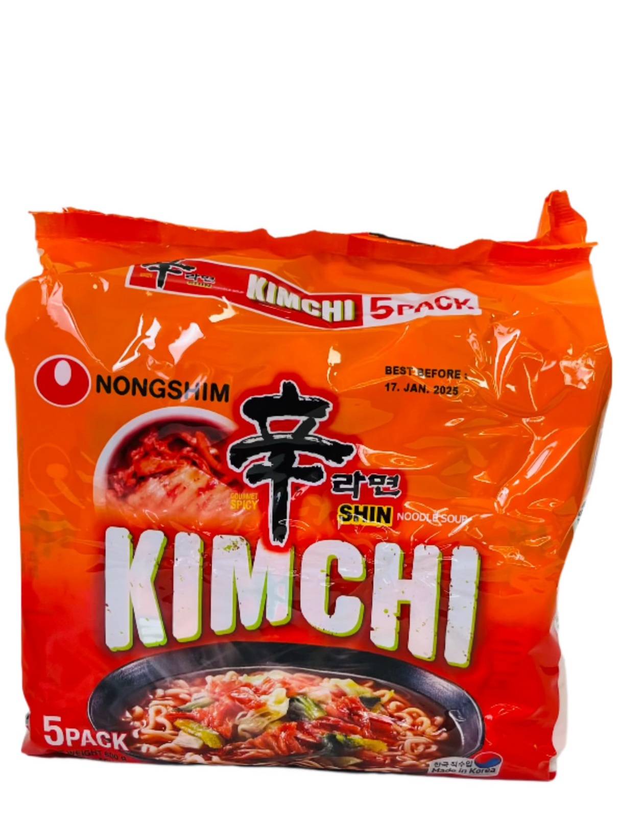 Nongshim Shin Kimchi Ramyun 5Pack