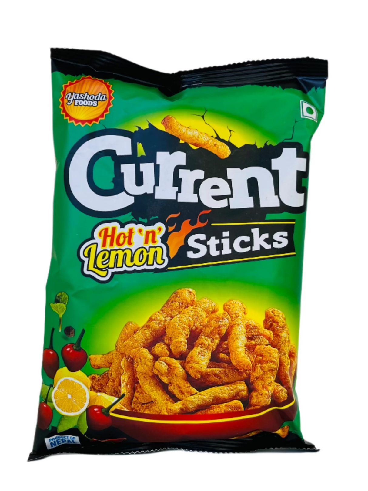 Current Hot N Lemon Sticks 80Gm