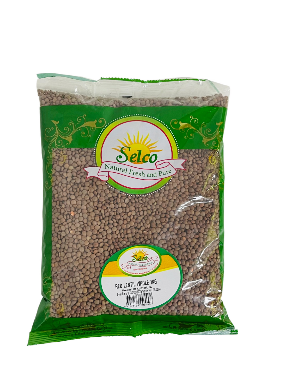 Selco Red Lentil Whole 1Kg