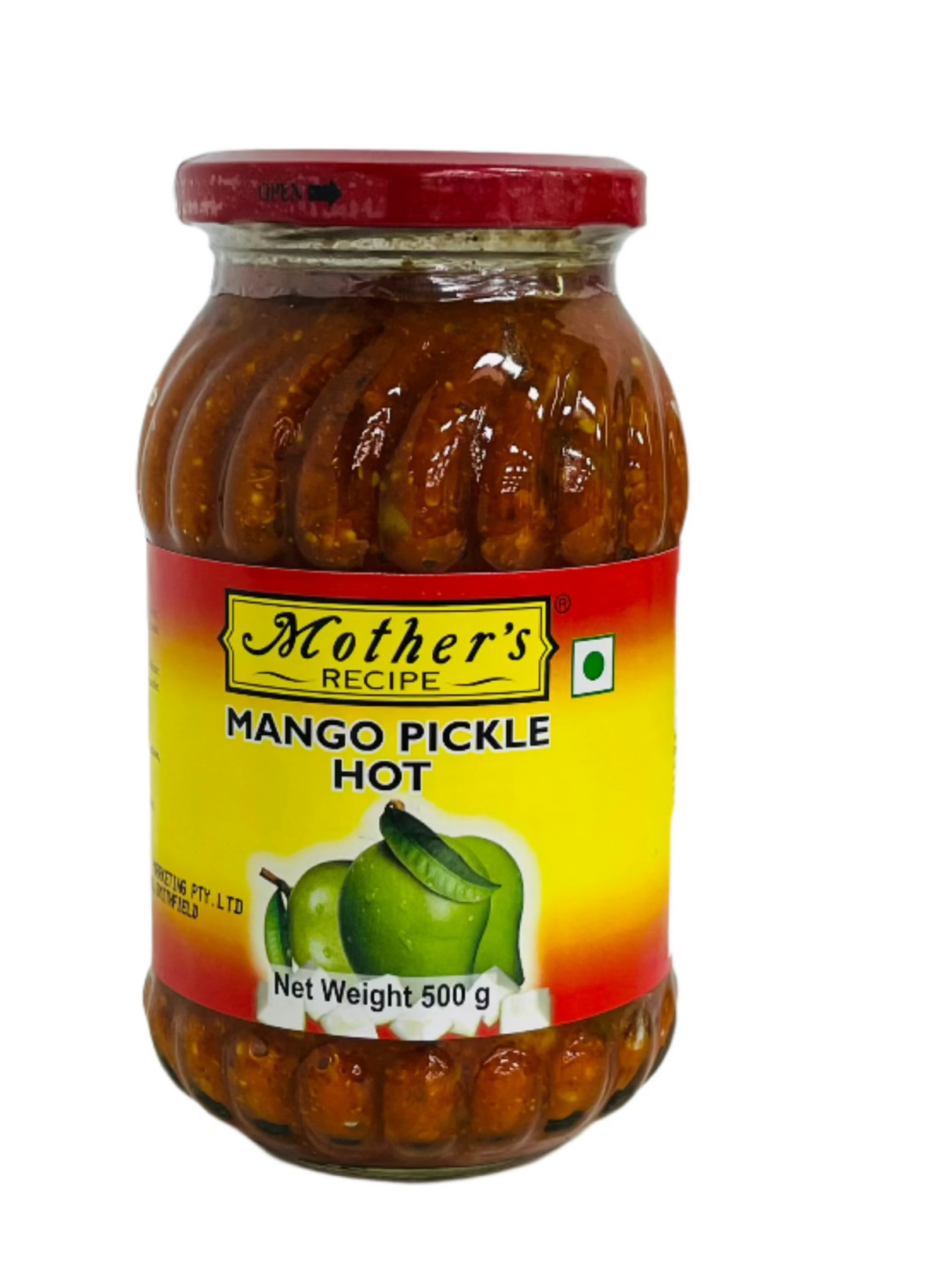 Mother's Recipe Hot Mango Pickle 500Gm