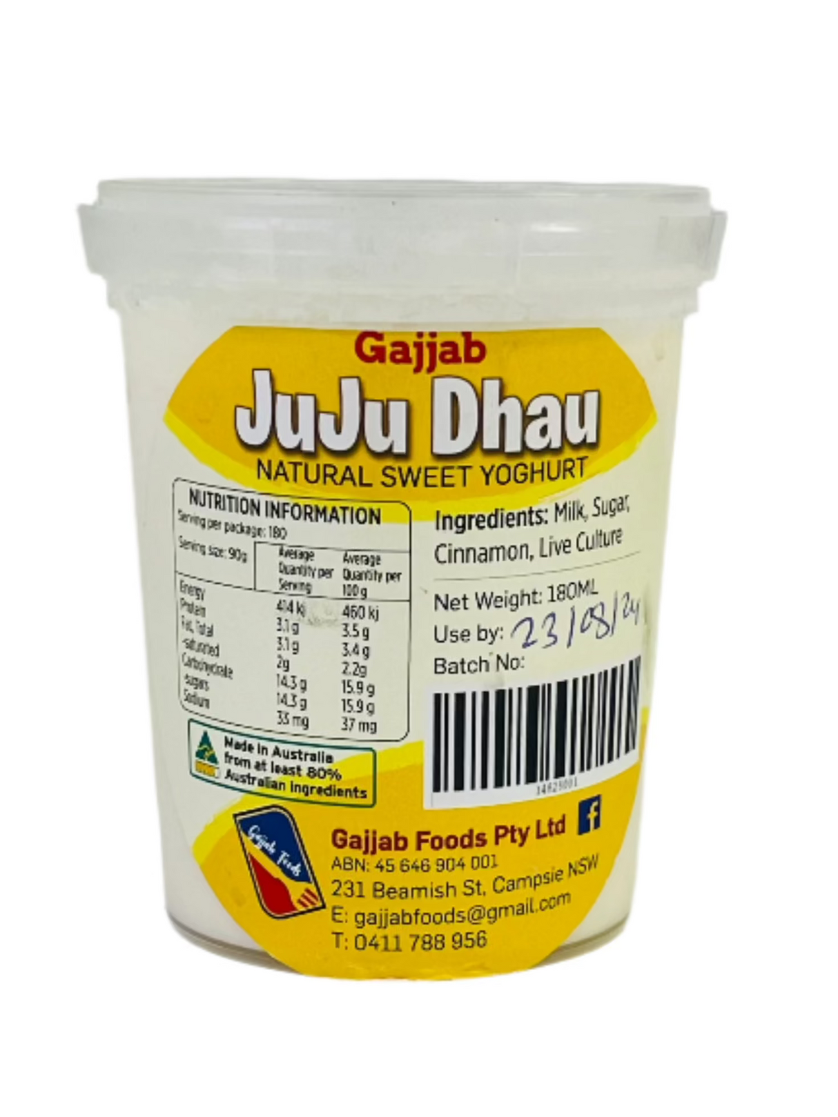 Gajjab Juju Dhau 180Ml