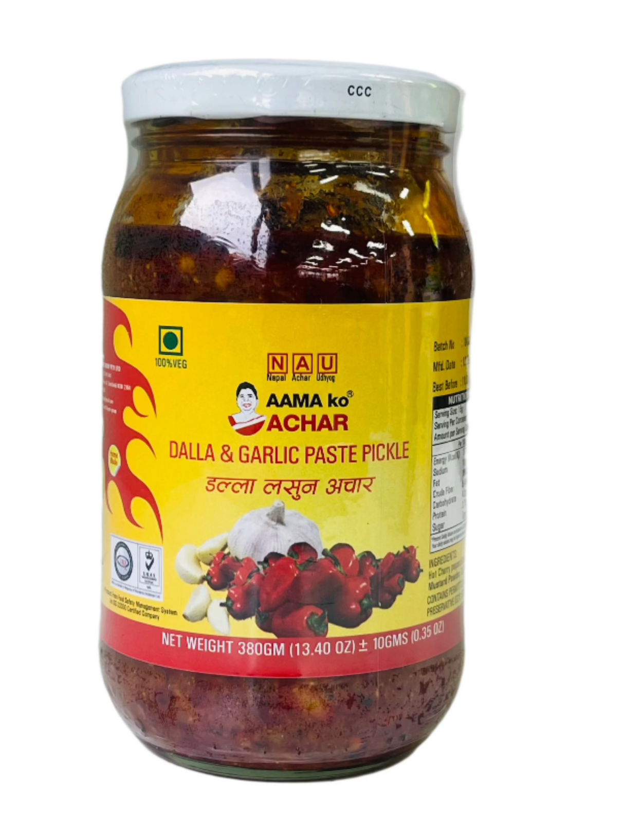 Aama Ko Dalla And Garlic Paste Pickle 380Gm