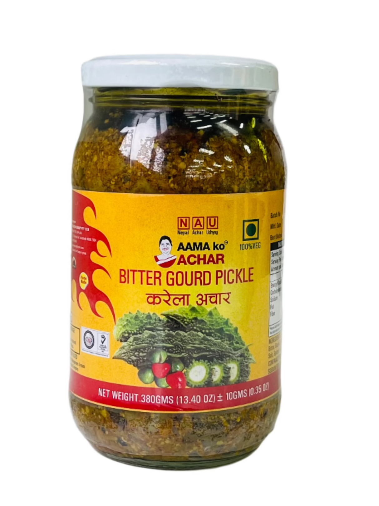 Aama ko Karela Achar 380Gm