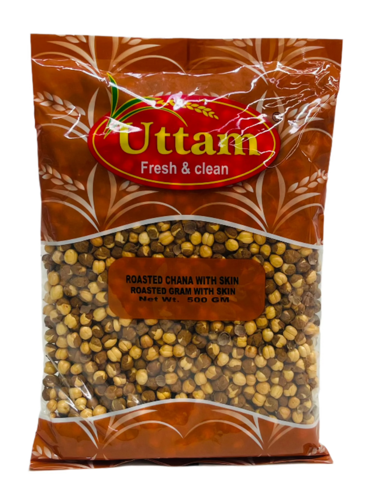 Uttam Roasted Chana With Skin 500Gm