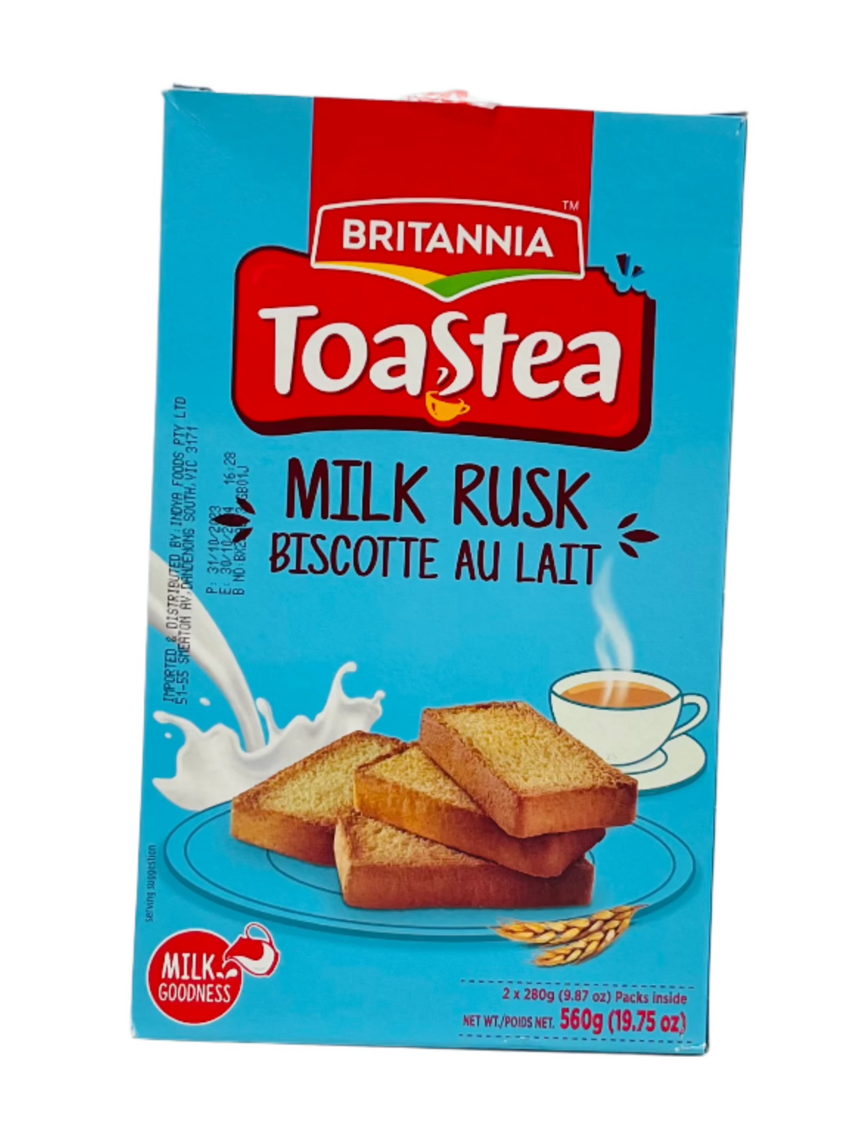 Britannia Milk Rusk 560Gm