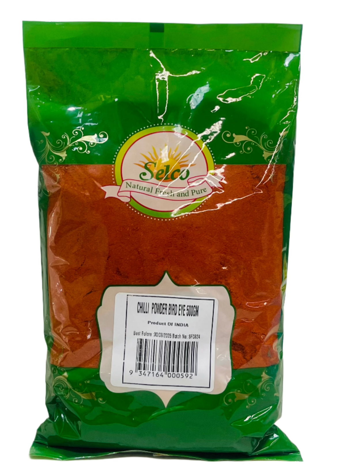 Selco Chilli Powder Bird Eye 500Gm