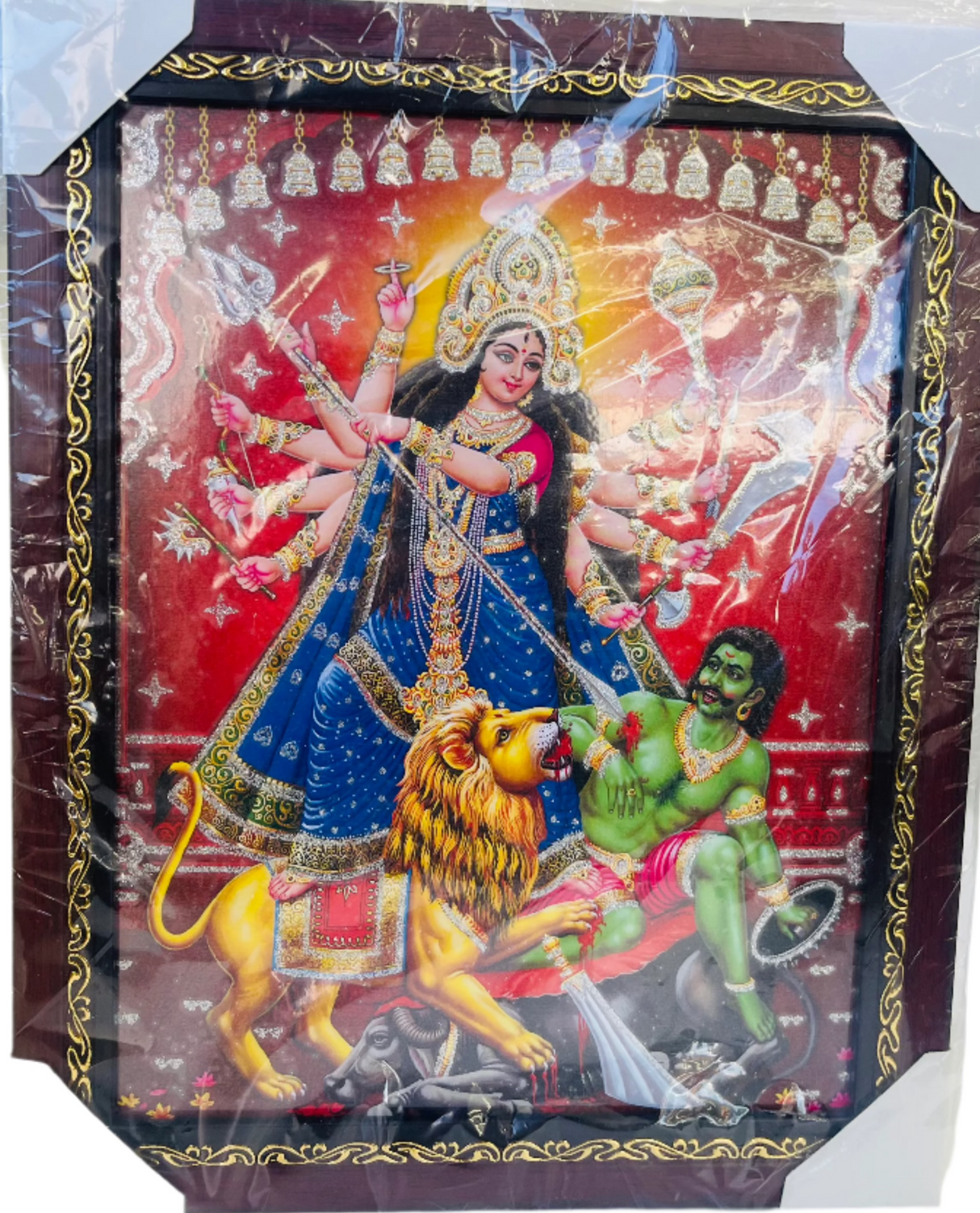 Durga Photo Frame 1Pc