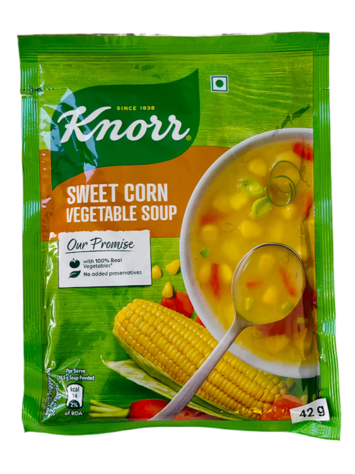 Knorr Sweet Corn Veg Soup 42Gm