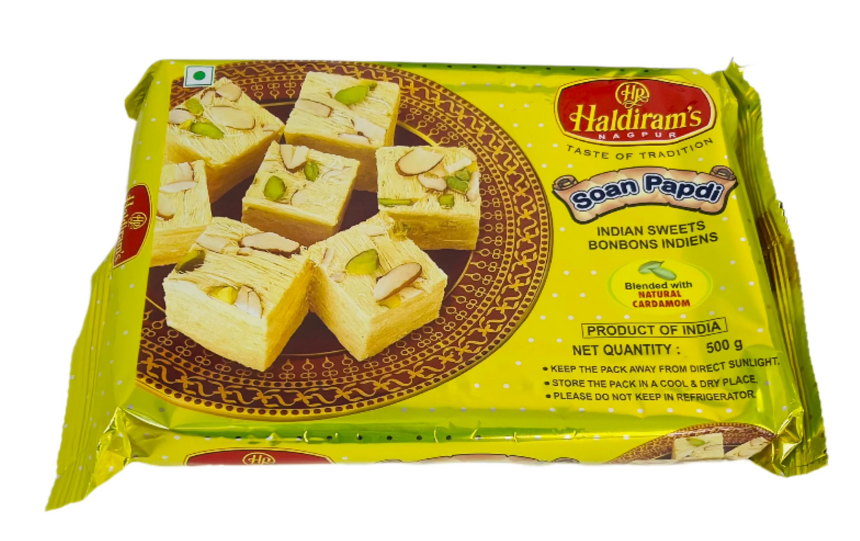 Haldiram Soan Papdi Yellow 500Gm