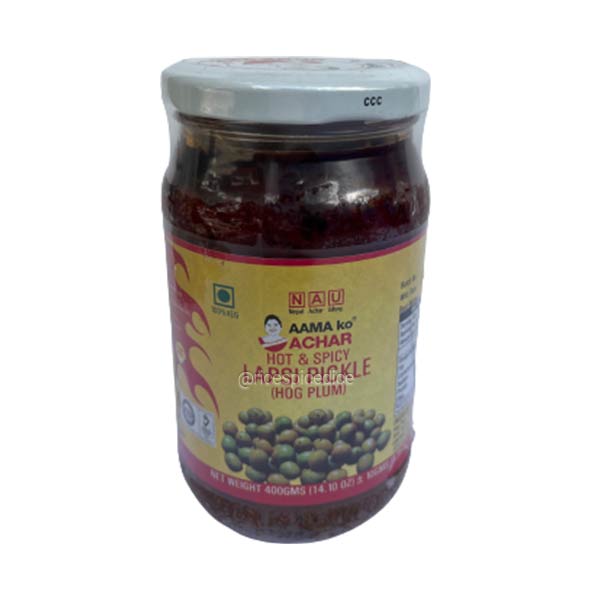 Aama Hot And Spicy Lapsi Pickle 400Gm