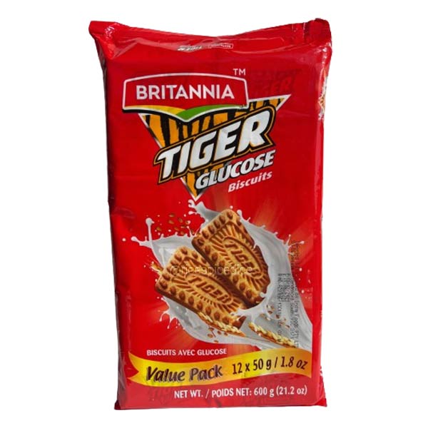 Britannia Tiger Glucose 12*50Gm