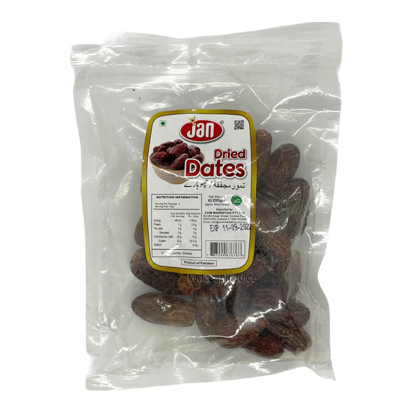 Jan Dry Dates 200Gm