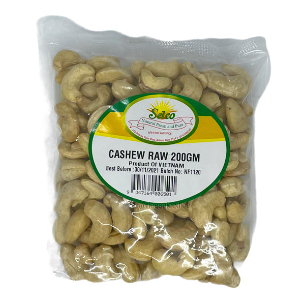 Selco Cashew Raw 200Gm